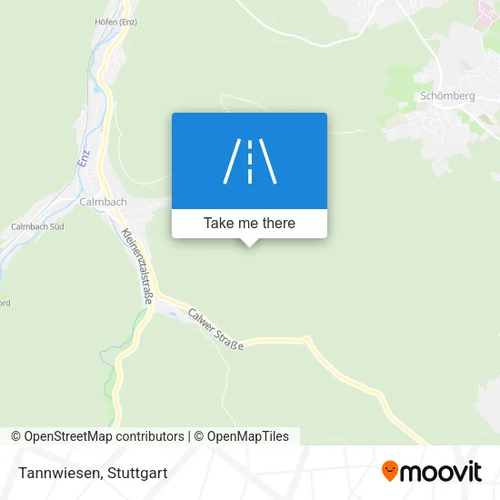 Карта Tannwiesen