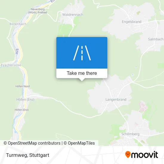 Карта Turmweg