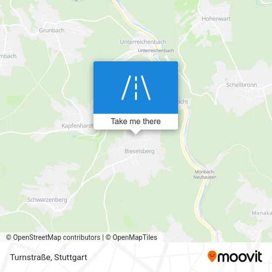 Карта Turnstraße