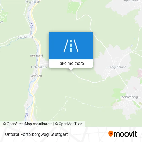 Карта Unterer Förtelbergweg