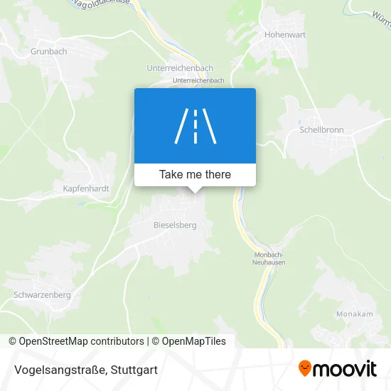 Карта Vogelsangstraße