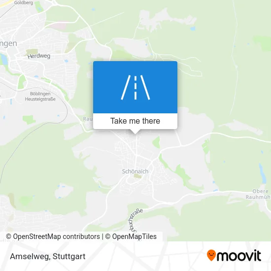 Карта Amselweg
