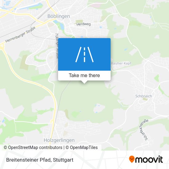 Карта Breitensteiner Pfad
