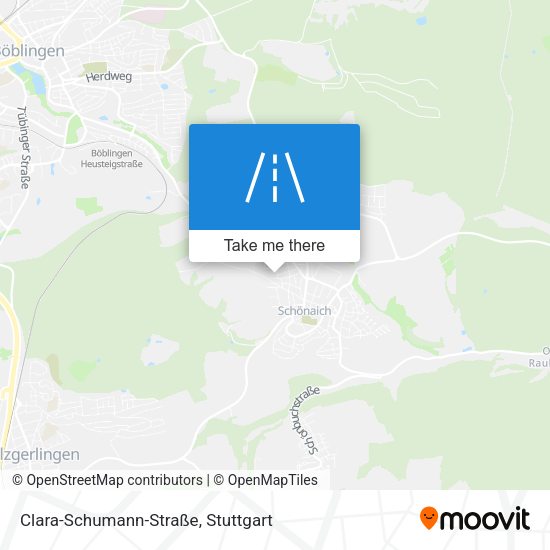 Clara-Schumann-Straße map