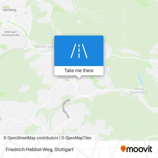 Friedrich-Hebbel-Weg map