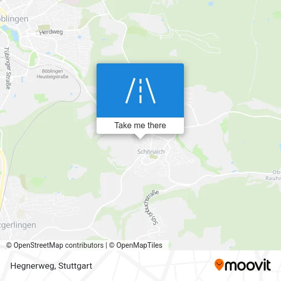 Карта Hegnerweg