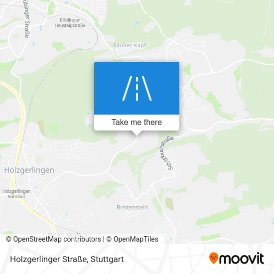 Карта Holzgerlinger Straße