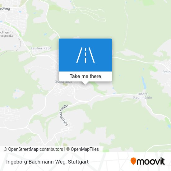 Ingeborg-Bachmann-Weg map
