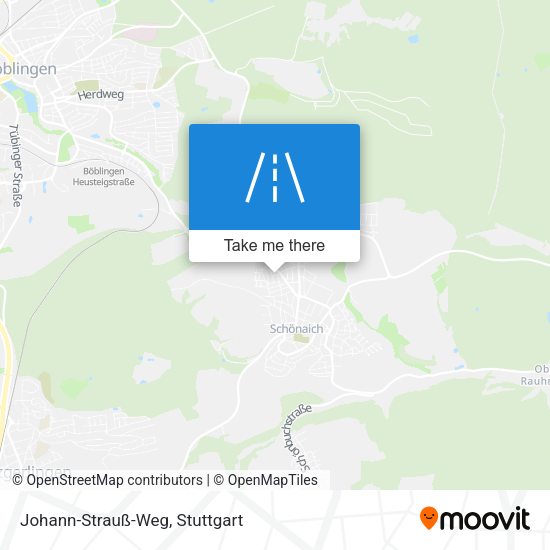 Johann-Strauß-Weg map