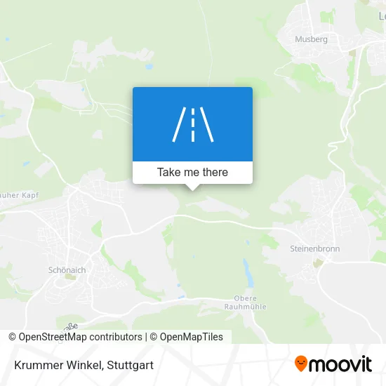 Krummer Winkel map