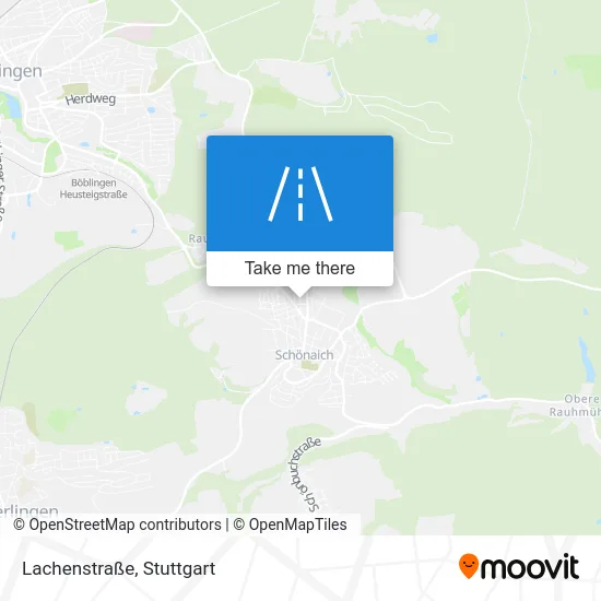 Карта Lachenstraße