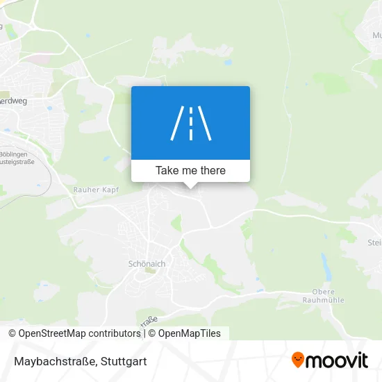 Карта Maybachstraße