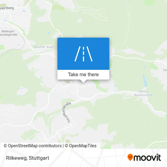 Карта Rilkeweg