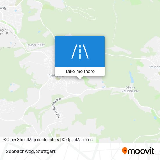 Карта Seebachweg