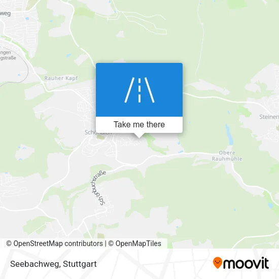 Карта Seebachweg