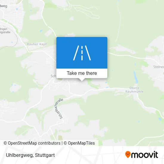 Карта Uhlbergweg