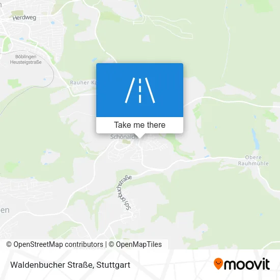Waldenbucher Straße map