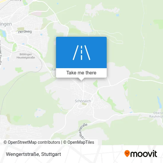 Карта Wengertstraße
