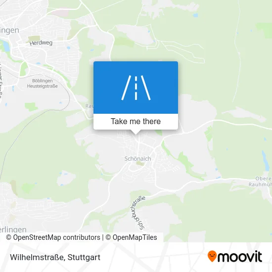 Карта Wilhelmstraße