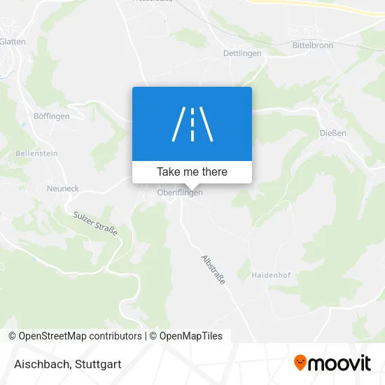 Карта Aischbach