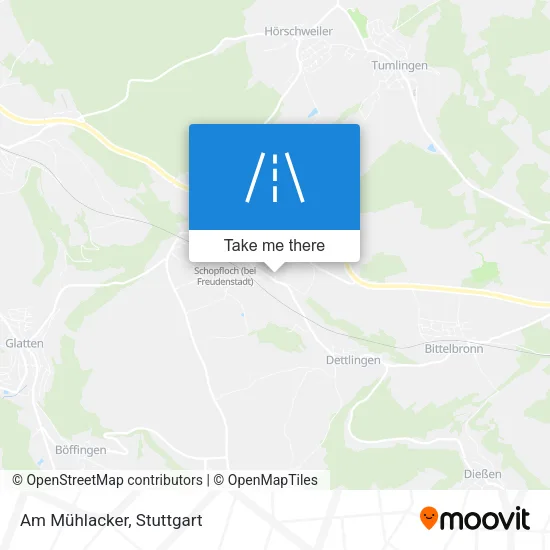 Карта Am Mühlacker