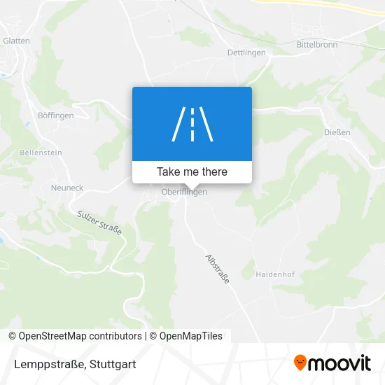 Lemppstraße map