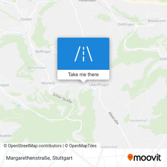 Margarethenstraße map