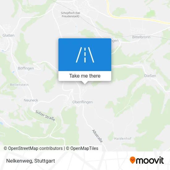 Карта Nelkenweg