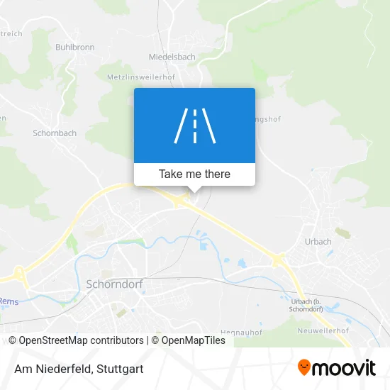 Карта Am Niederfeld