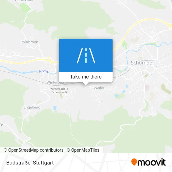 Карта Badstraße