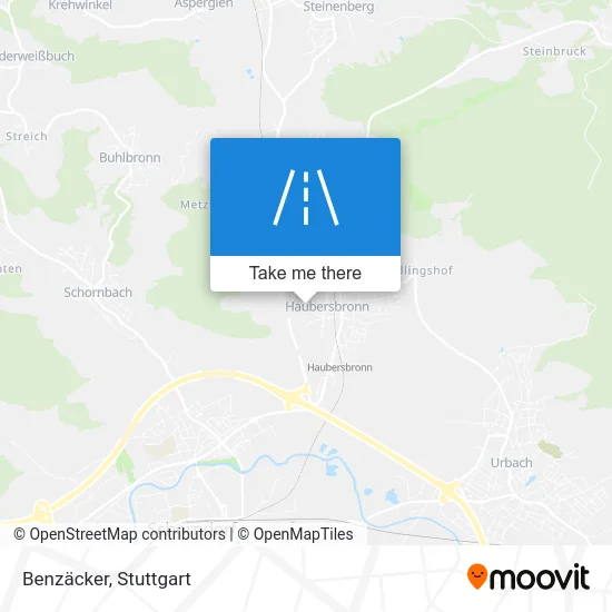 Карта Benzäcker