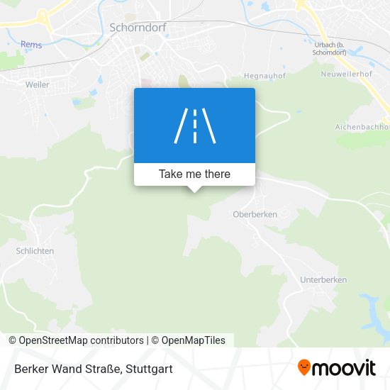 Berker Wand Straße map