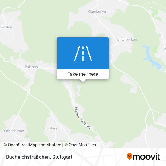 Bucheichsträßchen map