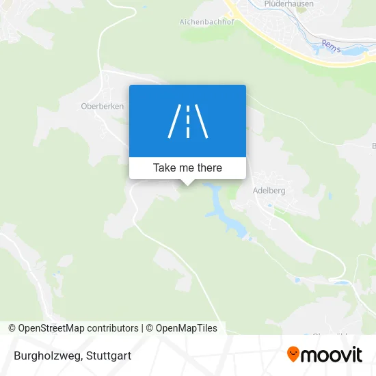 Карта Burgholzweg