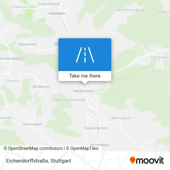 Карта Eichendorffstraße