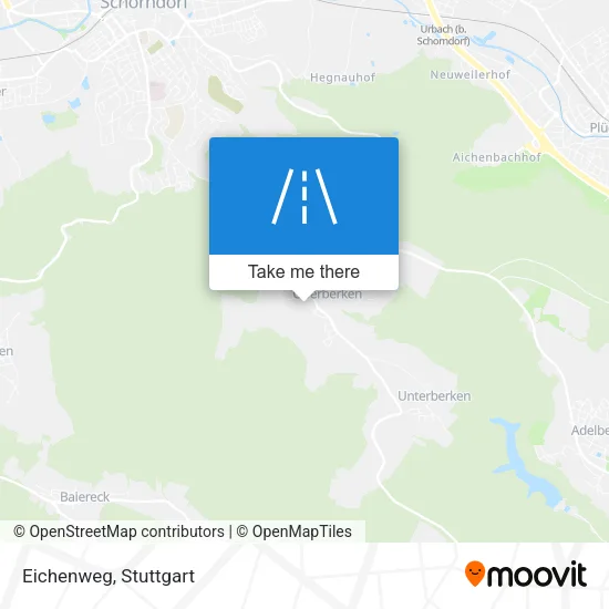 Карта Eichenweg