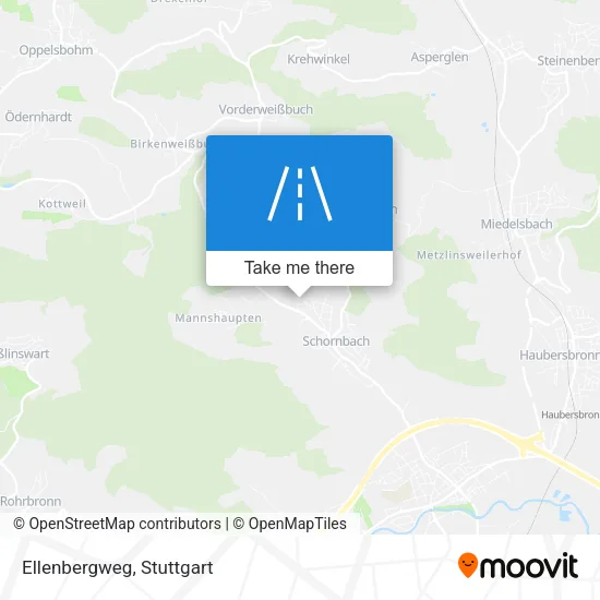 Карта Ellenbergweg
