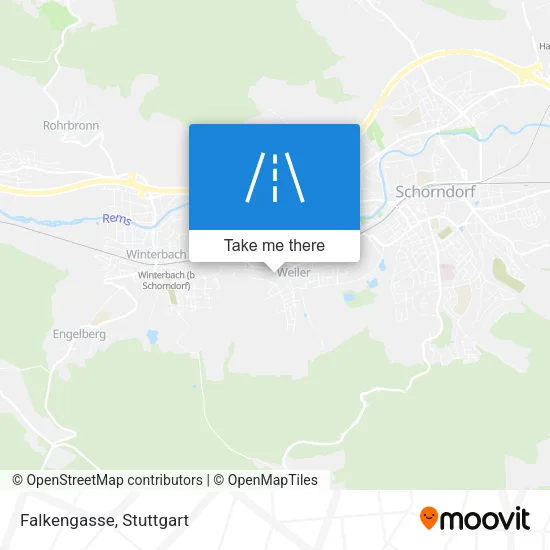 Карта Falkengasse