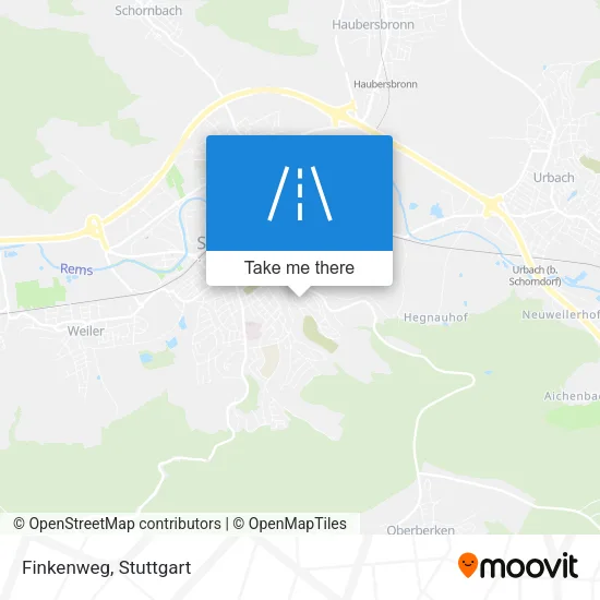 Карта Finkenweg