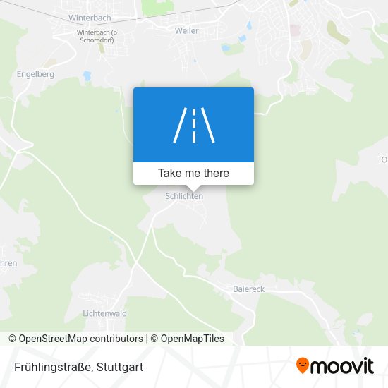 Frühlingstraße map