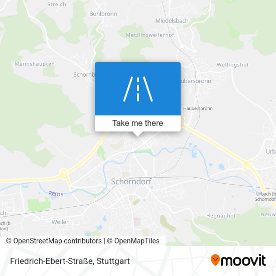 Friedrich-Ebert-Straße map