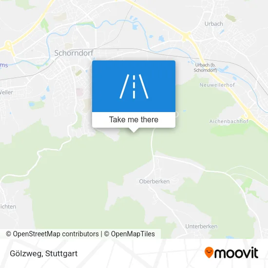 Карта Gölzweg