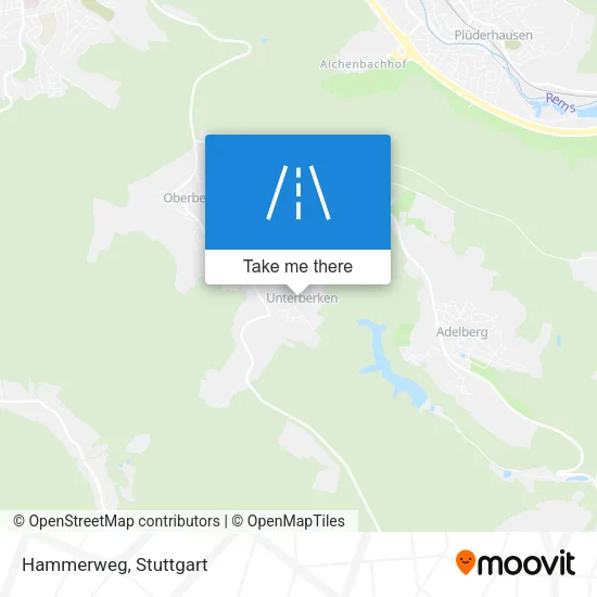 Hammerweg map