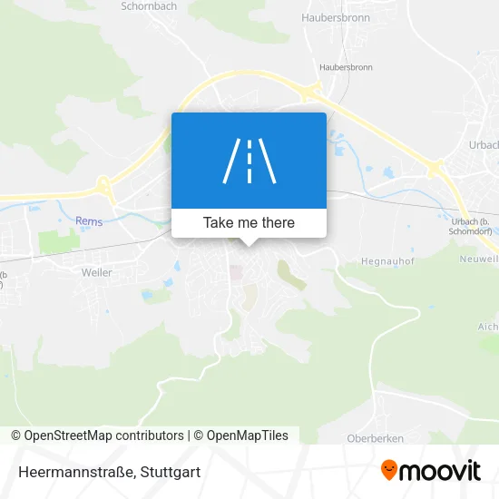 Карта Heermannstraße