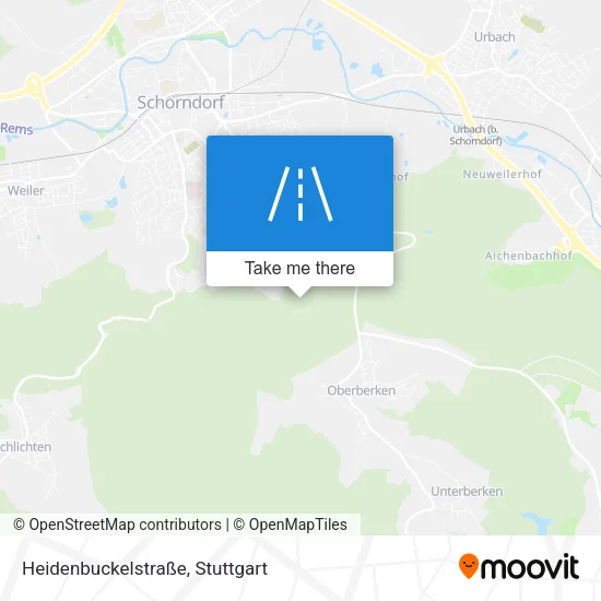 Карта Heidenbuckelstraße