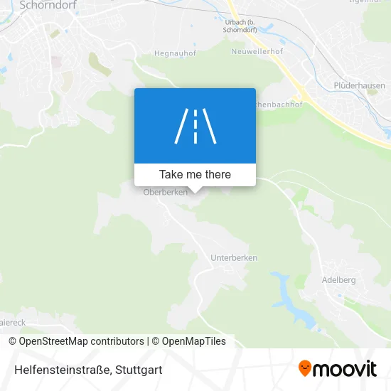 Карта Helfensteinstraße