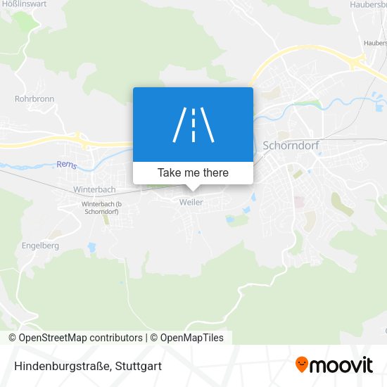 Hindenburgstraße map