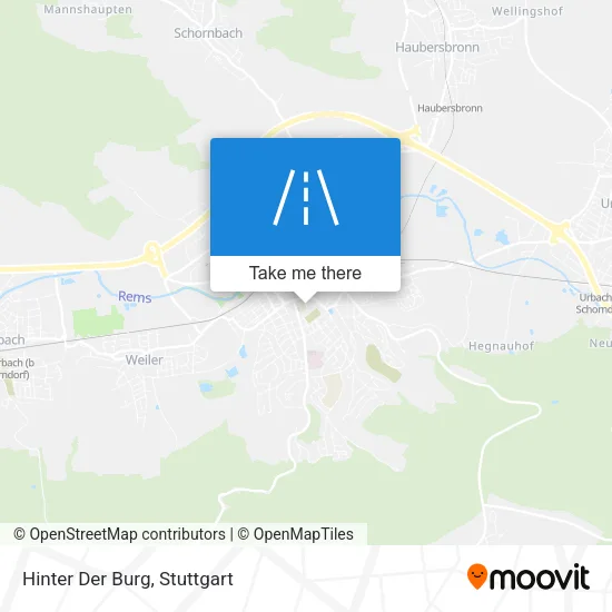 Карта Hinter Der Burg
