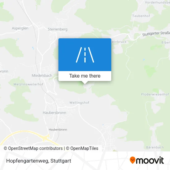 Карта Hopfengartenweg