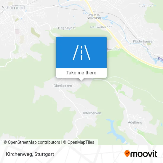 Карта Kirchenweg